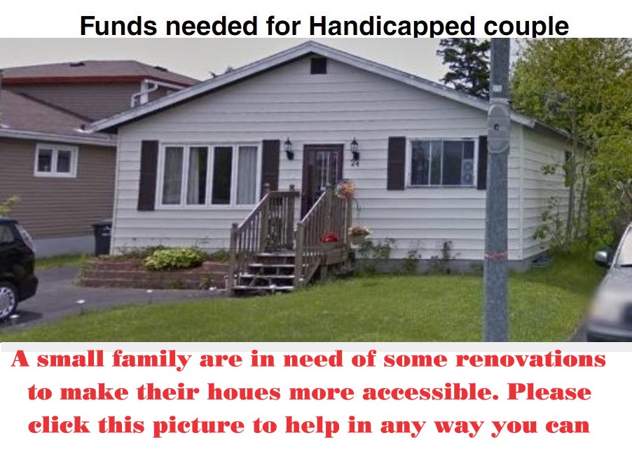 Handicapped Couple needs your help for much needed renovations to their small home!