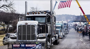 &#039;People&#039;s Convoy&#039; truck protest targets Washington, slows traffic